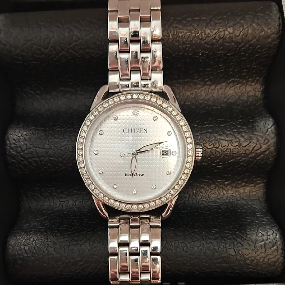 Citizen Women's Eco-Drive Watch with Crystal Accents - Picture 2 of 13